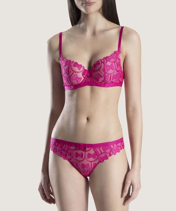 Aubade The Bow Collection Voorgevormde Balconette bh Roze