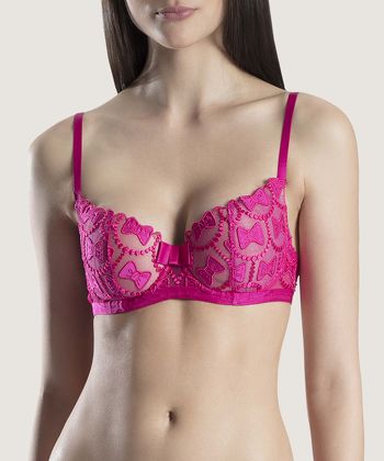 Aubade The Bow Collection Voorgevormde Balconette bh Roze