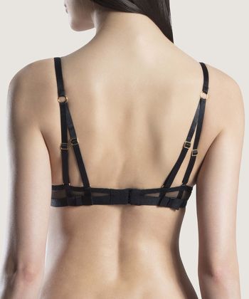 Aubade The Bow Collection Voorgevormde Balconette bh Zwart