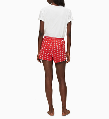 Calvin Klein Loungewear Pyjama short Rood