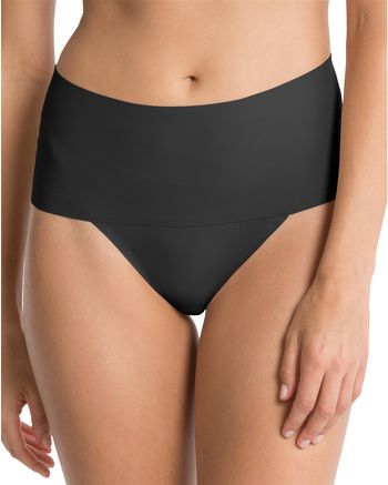 Corrigerende string undie-tectable spanx zwart