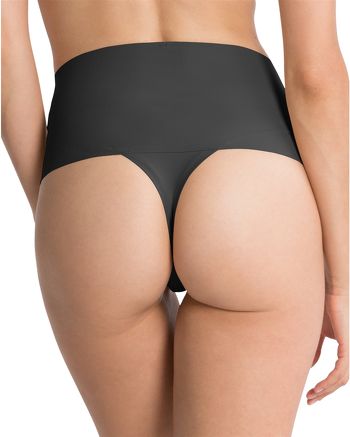 Corrigerende string undie-tectable spanx zwart