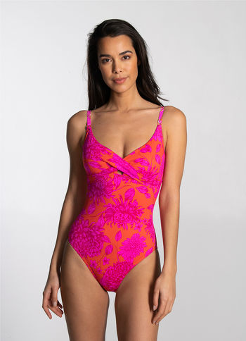 Cyell Beachwear Art of Paisley Badpak Roze