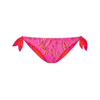 Cyell Beachwear Art of Paisley Laag Strikbroekje Roze