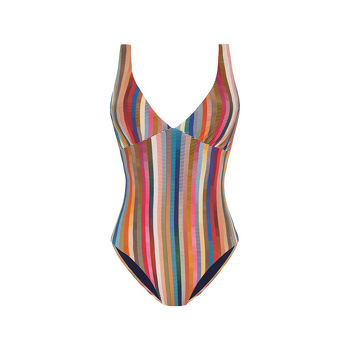 Cyell Swimwear Delhi Hot Badpak met Softcups Multicolor