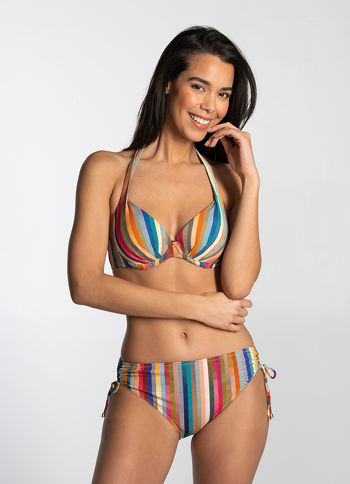 Cyell Beachwear Delhi Hot Hoog Bikinibroekje Multicolor
