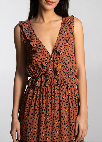 Cyell Swimwear Wild At Heart Strandjurkje Bruin