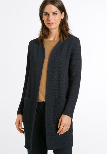 Hanro Pure Comfort Vest Donkerblauw