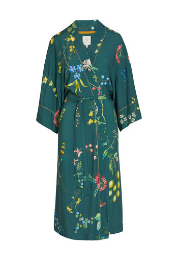 Pip Studio Noelle Fleur Grandeur Kimono Green