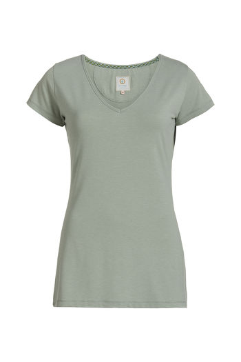 Pip Studio Toy Stripers Pyjamatop Korte Mouw Groen