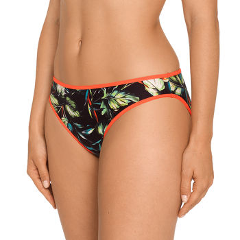 Prima Donna Swim Biloba regular bikinibroekje zwart