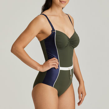 Prima Donna Swim Ocean Drive Badpak met Beugel Dark Olive