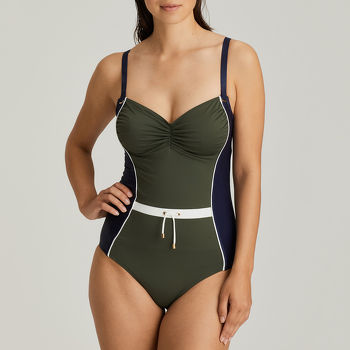 Prima Donna Swim Ocean Drive Badpak met Beugel Dark Olive