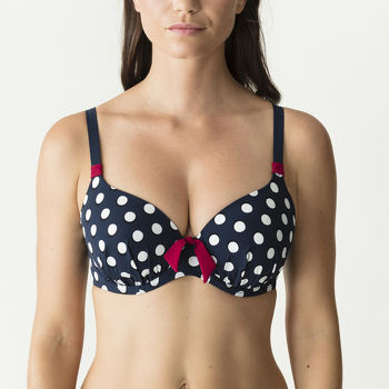 Prima Donna Swim Pop Voorgevormde Bikinitop Donkerblauw