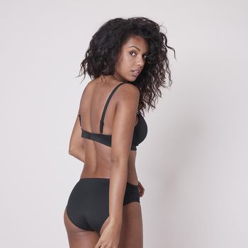 Simone Perele Swim Paloma Bikinitop met Hoog Bikinibroekje Zwart