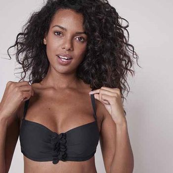 Simone Perele Swim Paloma Bikinitop met Hoog Bikinibroekje Zwart