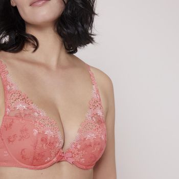 Simone Perele Wish Push-up BH Koraal