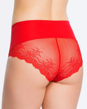 Spanx Undie-tectable Corrigerende Kanten Slip Rouge Red