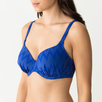 Venice Voorgevormde Bikinitop Blue Pool