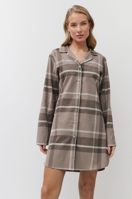 Elody nachthemd flanel