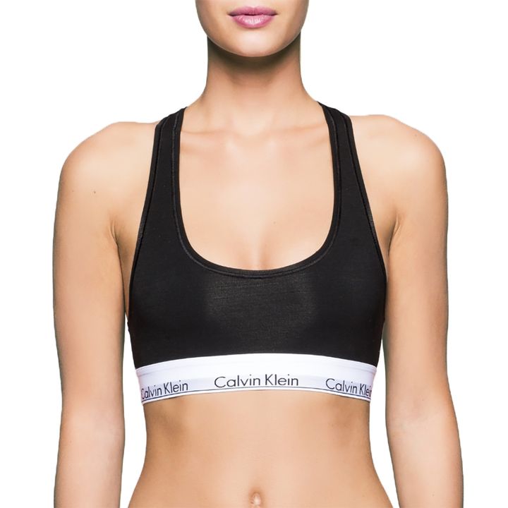 Calvin Klein Modern Cotton Bralette F3785E zwart
