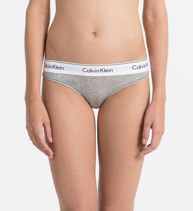 Calvin Klein Modern Cotton Bikini Slip grijs