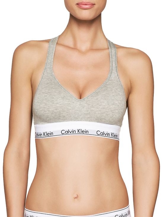 Kader Krimpen Vertrappen Calvin Klein Modern Cotton Voorgevormde Top - Pink Lingerie