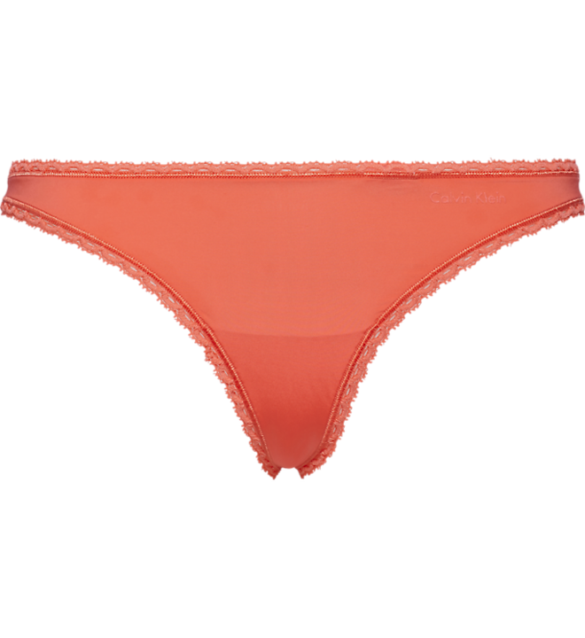 Calvin Klein Seductive String Oranje