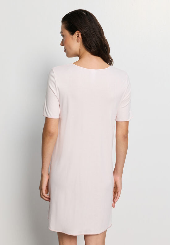 Cotton Silk Nachthemd korte mouw