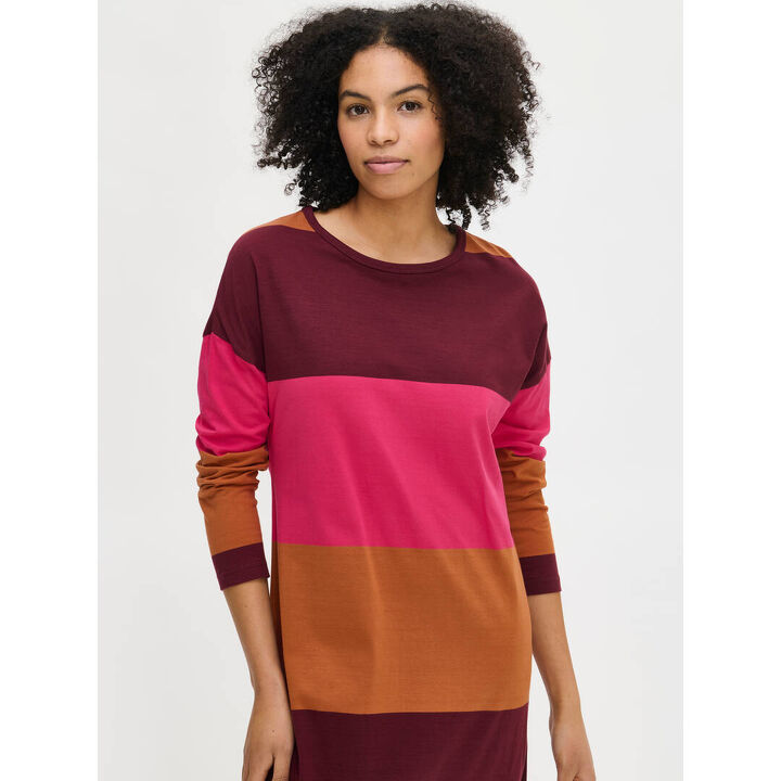 Lang Nachthemd lange mouw