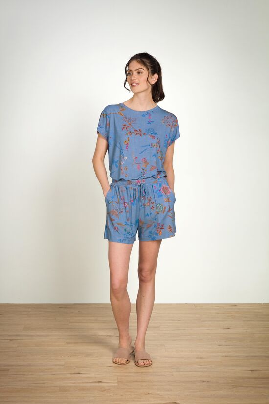 Bob Bodhi Flowers Pyjamashort