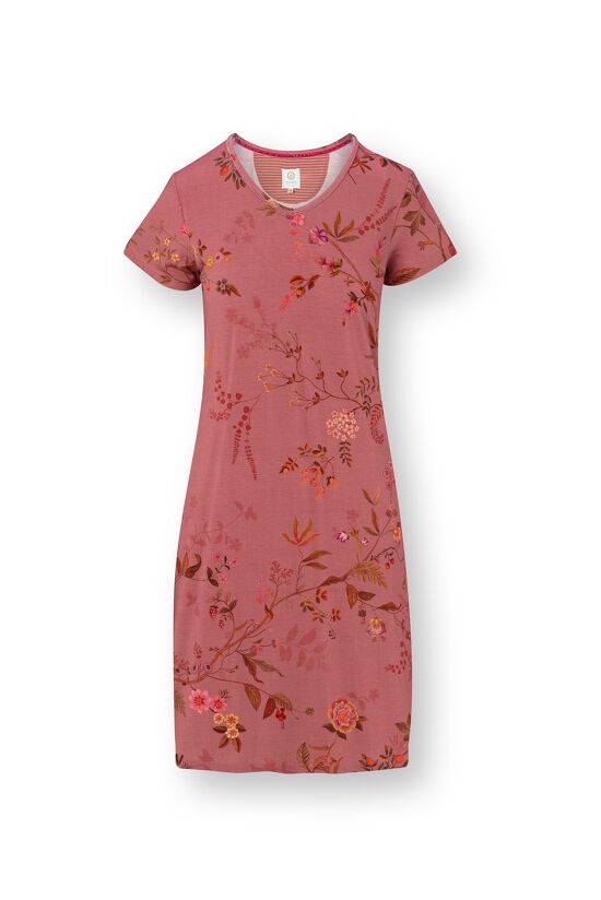 Djoy Bodhi Flower nachthemd korte mo