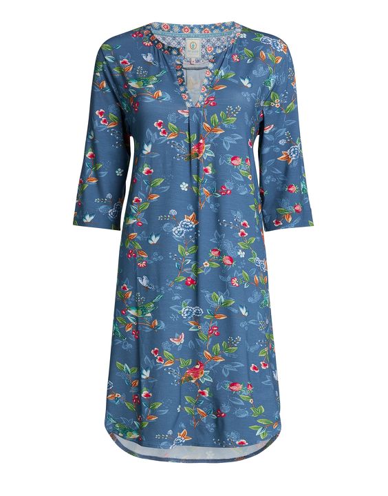 Pip Studio Drew Birdy Nachthemd Blue