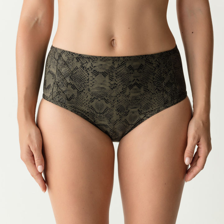 Prima Donna Swim Freedom Hoog Bikinibroekje Khaki