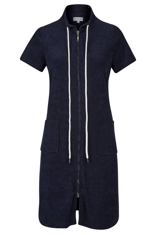 Ringella Badjas Kort Donker Blauw