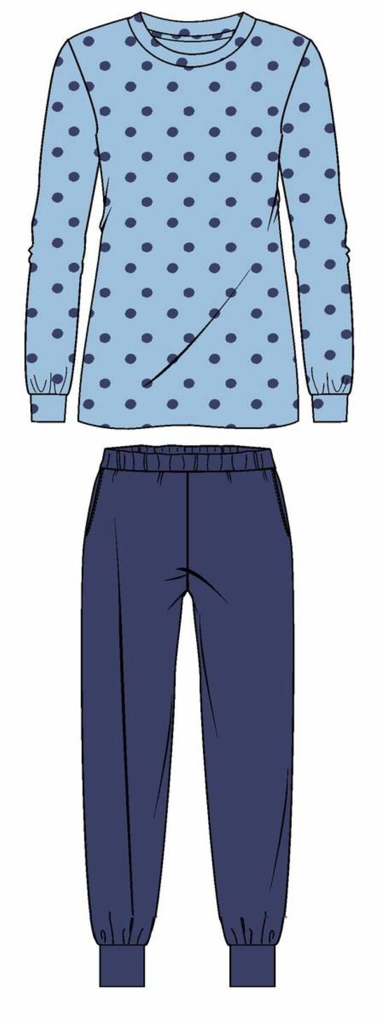 Pyjama Badstof lange mouw