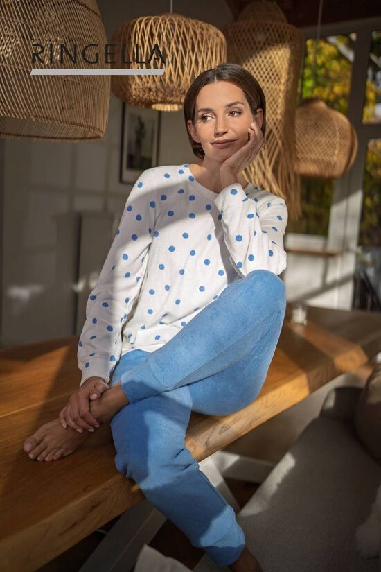 Pyjama Badstof lange mouw