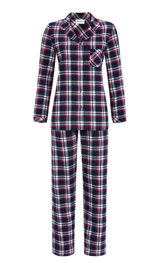 Ringella Women Pyjama Flanel Ruit